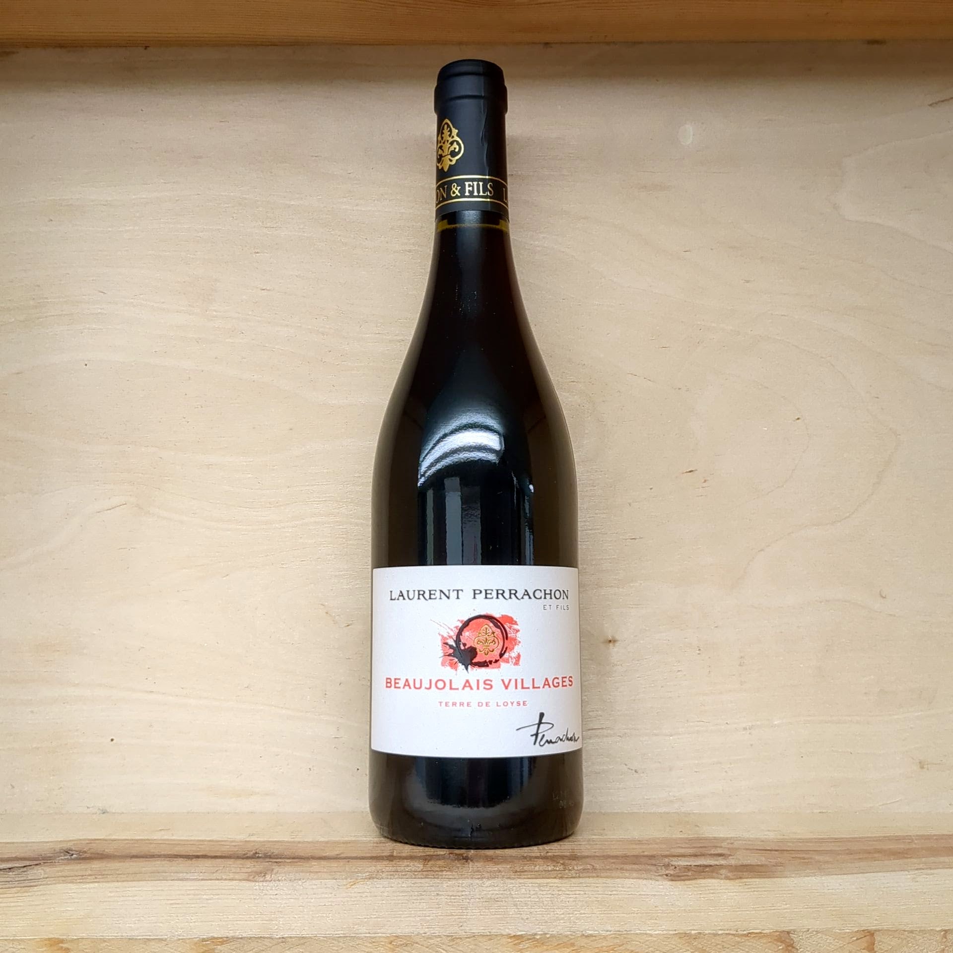 Wine Red - Domain Laurent Perrachon and Sons, Beaujolais Villages Wine Red - Domain Laurent Perrachon and Sons, Beaujolais Villages