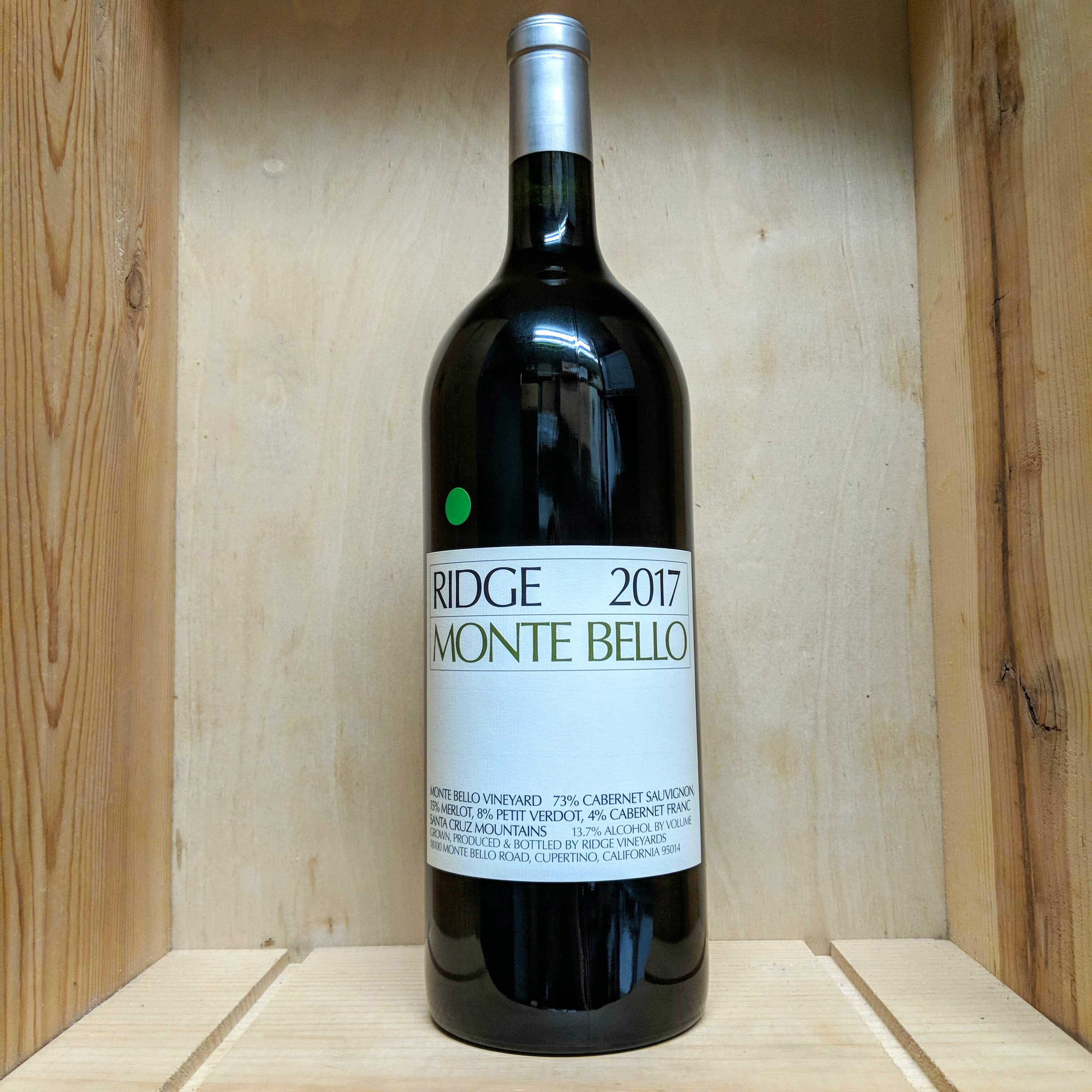 Ridge 2003 California Monte Bello 赤ワイン 2003 Ridge Monte Bello
