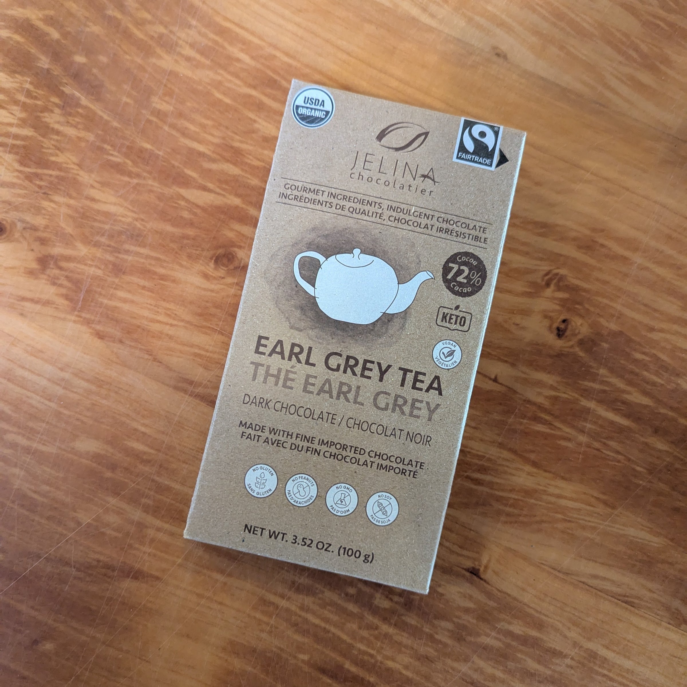 Jelina Earl Grey Dark Chocolate | ED HYDER'S MEDITERRANEAN MARKETPLACE