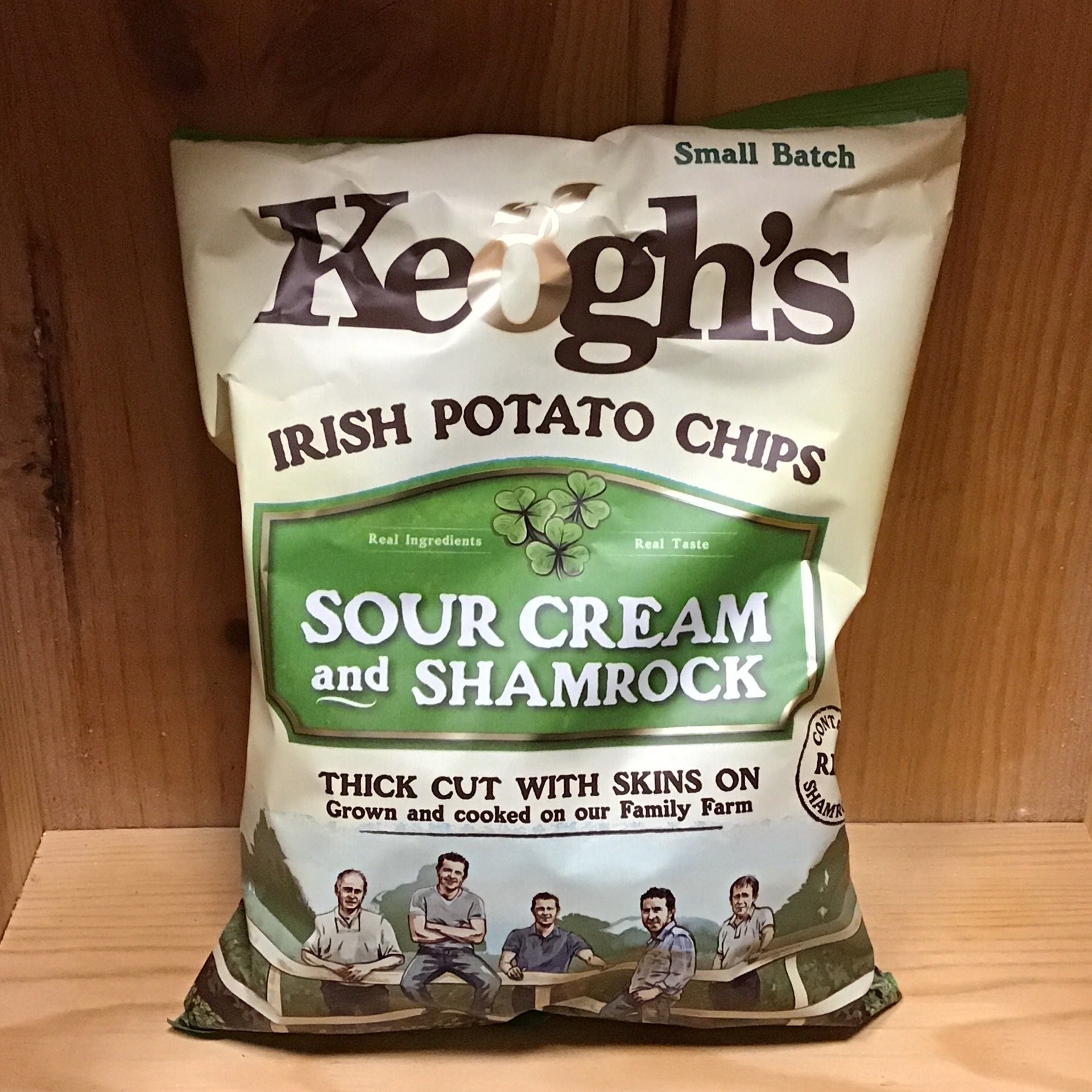 Keogh’s Sour Cream & Shamrock Irish Potato Chips ED HYDER'S